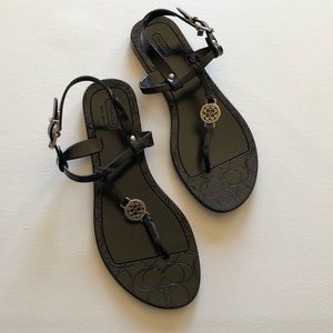 Coach sandals size 8 LIKE NEW